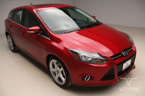 2012 titanium hatchback fwd navigation sunroof leather we finance 17k miles