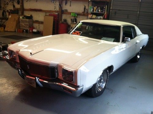 1971 chevrolet monte carlo **40k original miles**