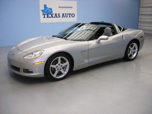 We finance!!! 2005 chevrolet corvette removable top hud push start xenon bose xm