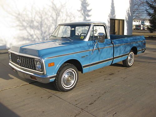 1971 chevrolet c10 custom deluxe 2wd pickup