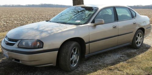 2002 chevy impala, alloy wheels, good beater car / work car