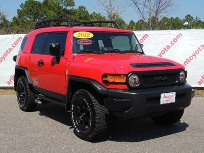 2012 toyota fj cruiser 4wd trail teams special edition trd package