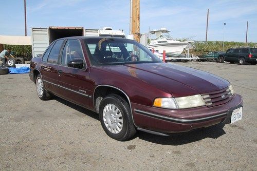 1993 chevrolet lumina base sedan v6 automatic no reserve