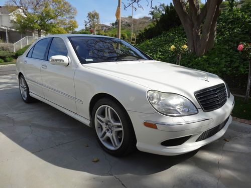 2006 s500 sport pkg, keyless go, nav, fctry sat/xm, low miles,  low low reserve