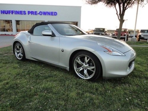 370z touring convertible sport pack nav 6-spd nice!