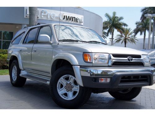 2001 toyota 4runner sr5 4x4 v6,only 2 owners,florida!!!