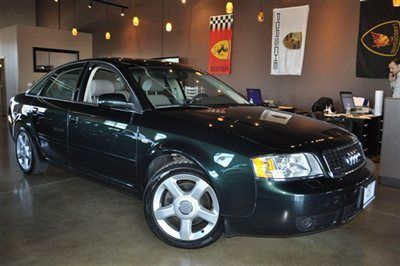 3.0 quattro all wheel drive*parking sensors*leather*sun roof*runs great low mile