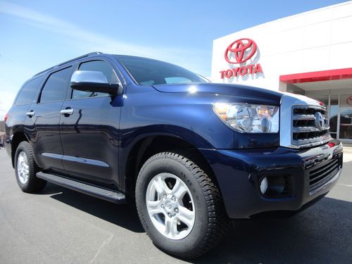 2010 sequoia platinum 5.7l 4x4 nav rear camera heated leather moonroof certified