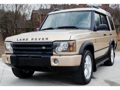 Land rover discovery se no reserve clean carfax low miles