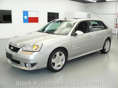 2006 chevy malibu maxx ss leather dual sunroof dvd 65k texas direct auto