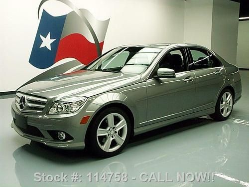 2010 mercedes-benz c300 sport automatic sunroof 35k mi texas direct auto