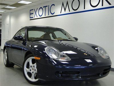 2001 porsche 911 carrera! tip-tronic xenon moonroof cd-changer 19k-miles 18"whls