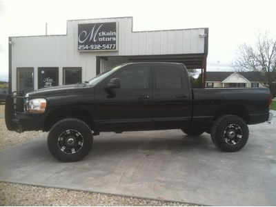 2006 dodge ram 2500 5.9l cummins diesel automatic 4x4 slt lifted shortbed 4dr