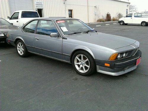 1986 bmw 635csi coupe 3.5 liter 6cyl, 5sp. / 60 day layaway / world shipping