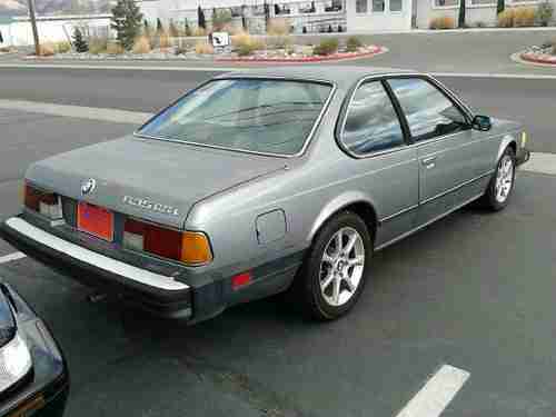 1986 BMW 635CSi coupe 3.5 liter 6cyl, 5sp. / 60 day Layaway / World shipping, US $2,500.00, image 6