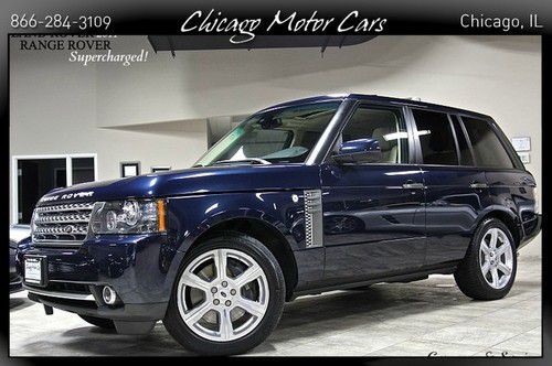 2011 land rover range rover supercharged vision assist logic 7 hd rear recline $