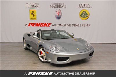 2002 ferrari 360 spider-recent major service &amp; clutch-shields-calipers-like 2003