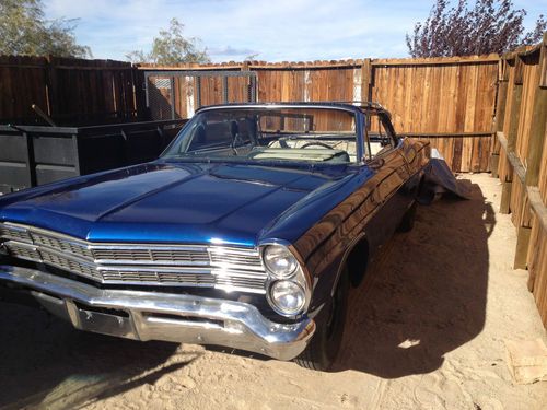 1967 500 xl 7-liter convertible ford galaxie with 4 speed manual, 7 litre, rare