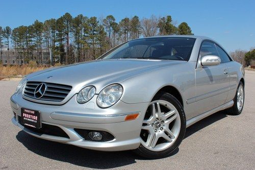 2006 cl500 57k amg sport new tires navigation keyless go hot &amp; cold seats mint!