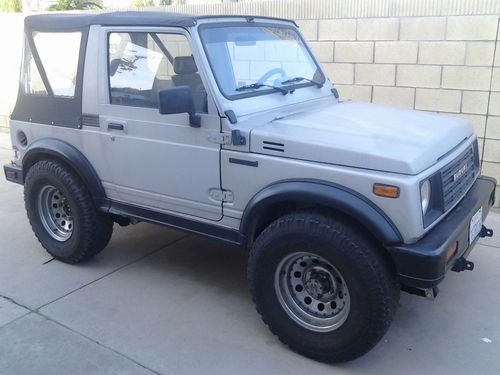 1987 suzuki samurai jx sport utility 2-door 1.3l