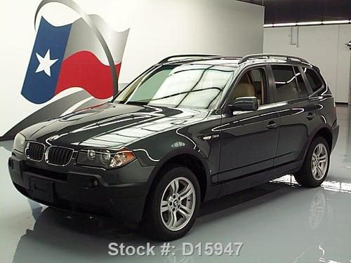 2005 bmw x3 3.0i awd auto pano sunroof leather 54k mi texas direct auto