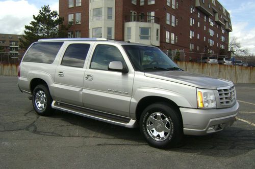 2002 cadillac escalade esv 6.0l votec v8 auto all wheel drive sunroof no reserve