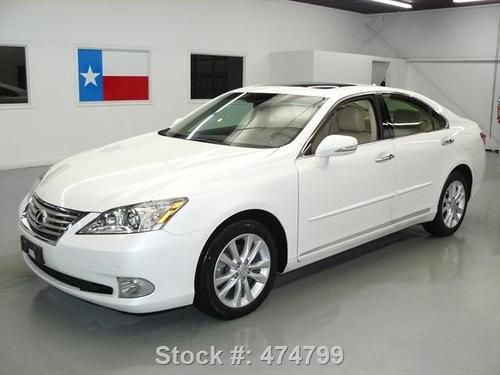 2012 lexus es350 sunroof htd leather nav rear cam 15k  texas direct auto