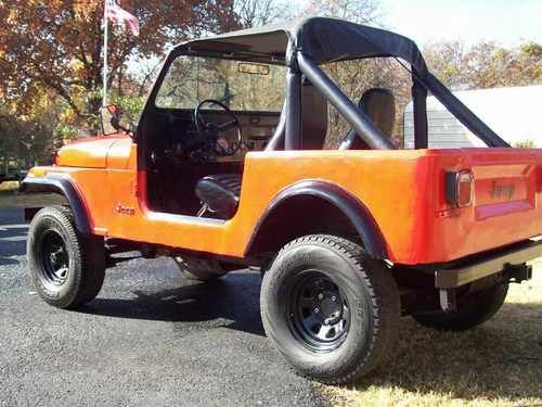 1979 jeep cj7 base sport utility 2-door 4.2l