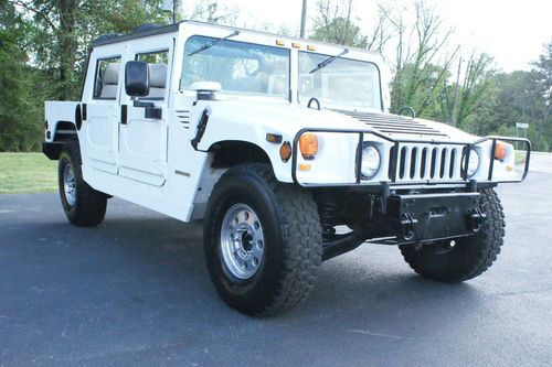 1995 hummer 5.7l open top wagon h1 serviced  -- no reserve!!!! wow