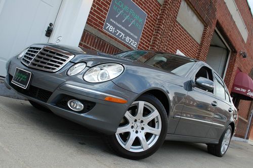 E350 4matic navigation fully serviced all records rare colors 104pics! hd video!