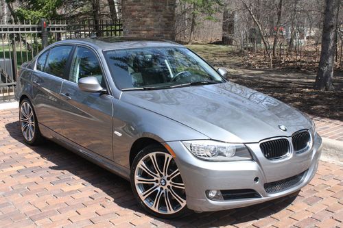 2011 bmw 335i x-drive.no reserve.turbo/awd/leather/moon/19"s/heated/rebuilt