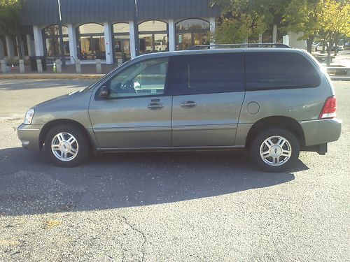 VAN WHEELCHAIR HANDICAP FORD FREESTAR 2006 REAR ENTRY LEATHER SEAT TWO WHEELCHAI, US $11,999.00, image 2