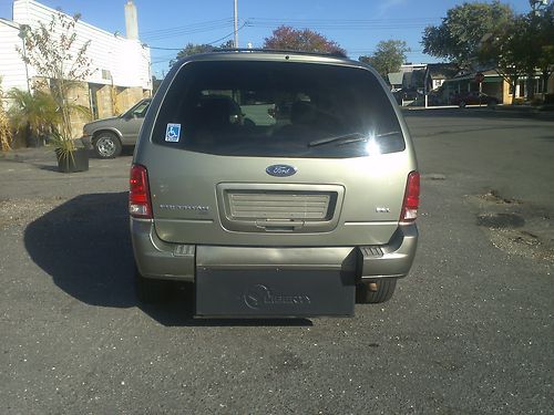 VAN WHEELCHAIR HANDICAP FORD FREESTAR 2006 REAR ENTRY LEATHER SEAT TWO WHEELCHAI, US $11,999.00, image 5