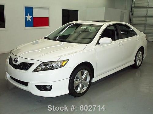 2010 toyota camry se heated leather ground effects 27k! texas direct auto