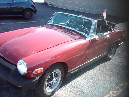 1977 mg midget mk iv convertible 2-door 1.5l