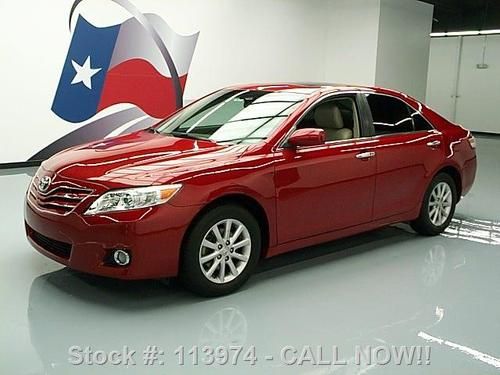 2010 toyota camry xle v6 sunroof nav rear cam 34k miles texas direct auto