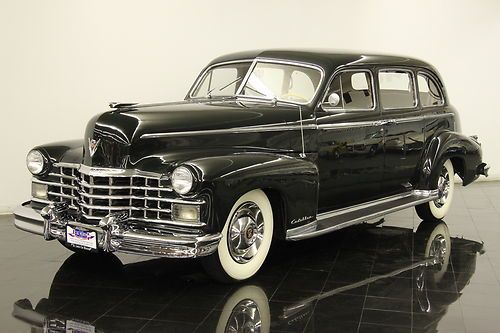 1947 cadillac series 75 fleetwood 7-passenger sedan 346ci v8 automatic 1 of 890
