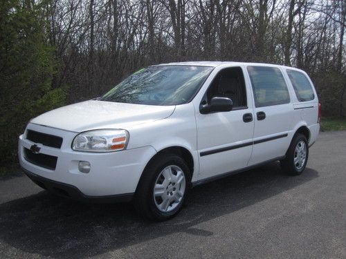 2007 chevy uplander astro cargo van 3.9l v6 auto a/c interior rack new brakes!!