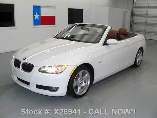 2009 bmw 328i convertible auto premium htd leather 22k texas direct auto