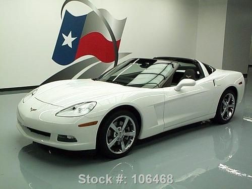 2010 chevy corvette auto targa top paddle shifters 11k texas direct auto