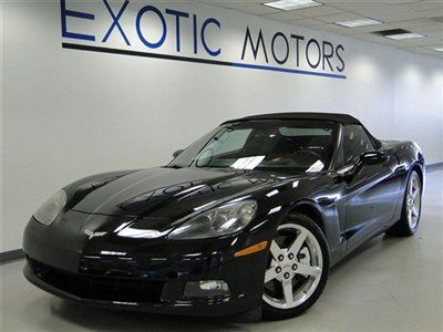 2005 corvette conv't! nav z51-pkg heated-sts hud xenon corsa-exhaust blk-softtop