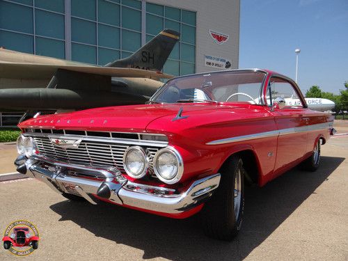 1961 chevy impala ss bubble top 409/425 hp dual quad