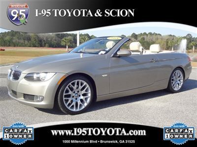 2008 bmw 3 series 328i convertible beige 2 doors