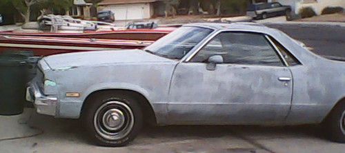 1985 elcamino ss, 350.