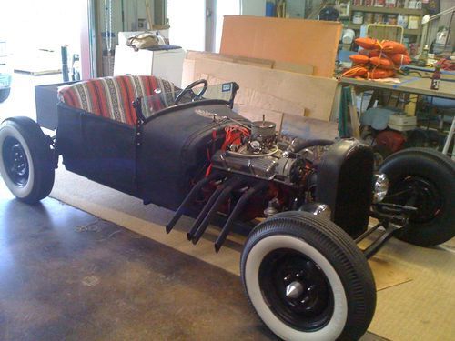 Rat rod, black, 350, t bucket, ford, hot rod, automatic