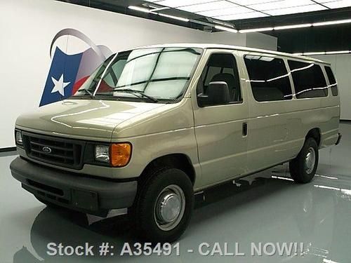 2006 ford e-350 xl 5.4l v8 15-pass cruise control 55k texas direct auto