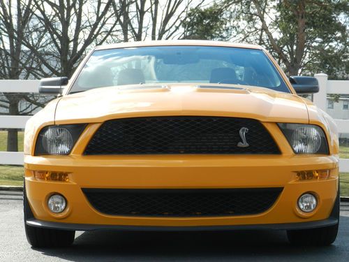FORD SHELBY GT500 GRABBER ORANGE SUPER RARE CAR ONLY 1,300 MILES SHOWROOM NEW, US $38,400.00, image 3