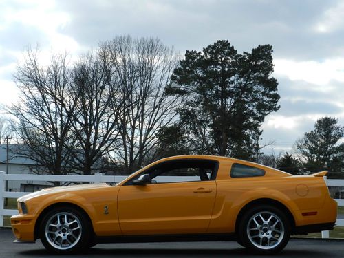 FORD SHELBY GT500 GRABBER ORANGE SUPER RARE CAR ONLY 1,300 MILES SHOWROOM NEW, US $38,400.00, image 10