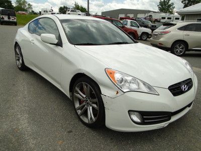 Hyundai genesis coupe turbo repairable salvage title rebuildable  light damage