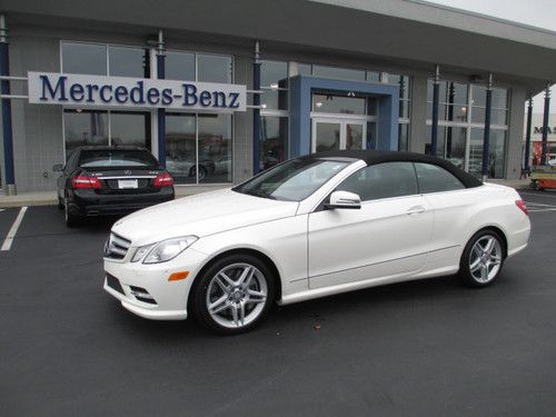 2013 mercedes-benz e550 e-class convertible